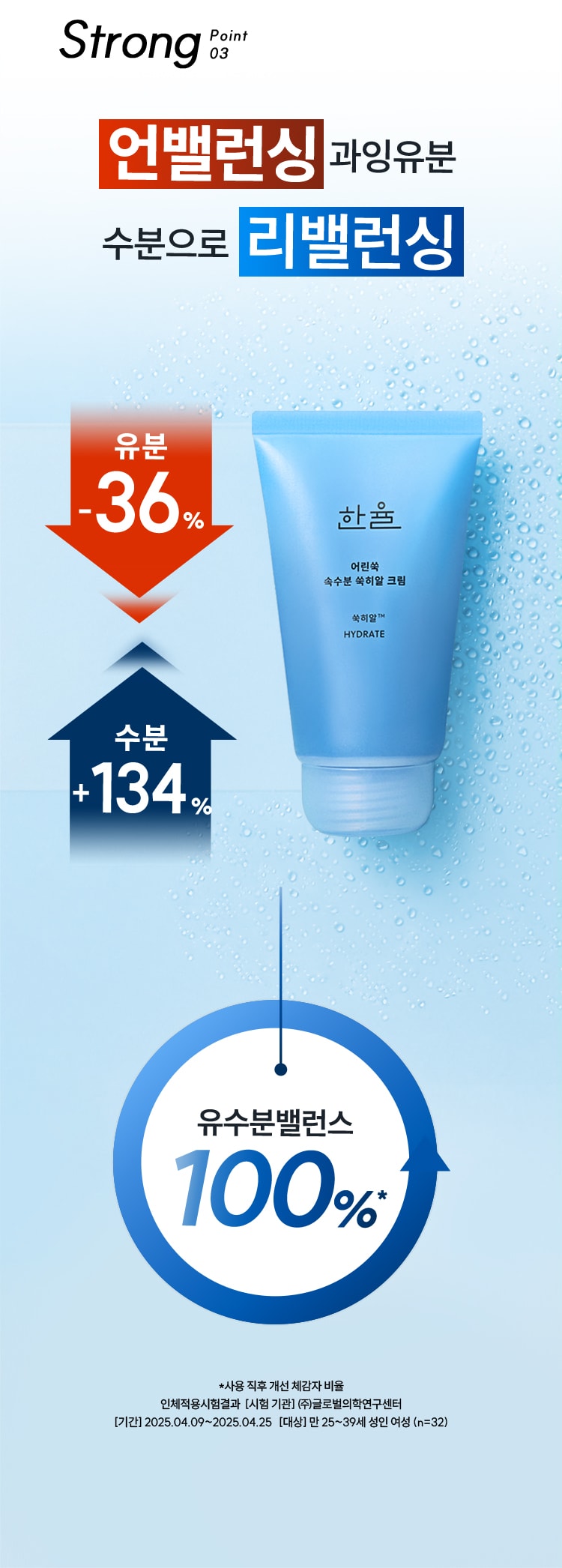 한율 어린쑥 속수분 쑥히알 크림