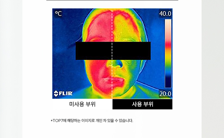 미사용 부위, 사용 부위 / *TOP7에 해당하는 이미지로 개인 차 있을 수 있습니다.